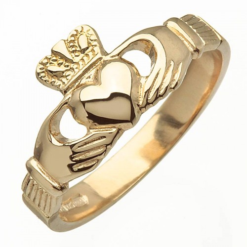 Gold Claddagh Ring - Blarney Claddagh Rings